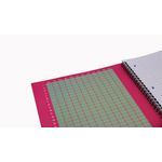 Europa Splash Notebooks 160 Lined Pages A4+ Pink Cover (Pack of 3) EU1503Z