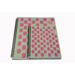 Europa Splash Notebooks 160 Lined Pages A4+ Pink Cover (Pack of 3) EU1503Z