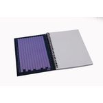 Europa Splash Notebooks 160 Lined Pages A5 Purple Cover (Pack of 3) EU1504Z