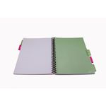 Europa Splash Project Book 200 Lined Pages A4 Pink Cover (Pack of 3) EU1507Z