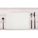 Exacompta Cogir Placemats 300x400mm Embossed Paper White (Pack of 500) 354051I