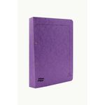Exacompta Europa Spiral Files Foolscap Lilac (Pack of 25) 3004