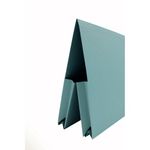 Exacompta Guildhall Legal Double Pocket Wallet Foolscap Blue (Pack of 25) 214-BLU