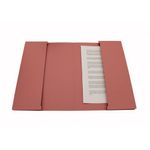 Exacompta Guildhall Legal Double Pocket Wallet Foolscap Pink (Pack of 25) 214-PNK