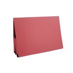 Exacompta Guildhall Legal Double Pocket Wallet Foolscap Red (Pack of 25) 214-RED