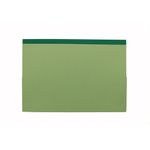Exacompta Guildhall Double Pocket Wallet 315gsm Green A4/Foolscap (Pack of 25) 218-GRNZ