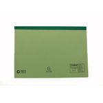 Exacompta Guildhall Double Pocket Wallet 315gsm Green A4/Foolscap (Pack of 25) 218-GRNZ