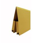 Exacompta Guildhall Double Pocket Wallet 315gsm Yellow A4/Foolscap (Pack of 25) 218-YLWZ