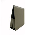 Exacompta Guildhall Double Pocket Wallet 315gsm Grey A4/Foolscap (Pack of 25) 218-GRYZ