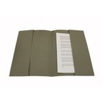 Exacompta Guildhall Double Pocket Wallet 315gsm Grey A4/Foolscap (Pack of 25) 218-GRYZ