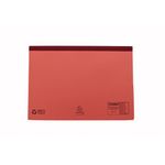 Exacompta Guildhall Double Pocket Wallet 315gsm Red A4/Foolscap (Pack of 25) 218-REDZ