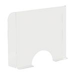 Exacompta Sneeze Guard Cashier Protection Stand 95x68cm 80058D