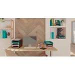 Exacompta Skandi Recycled Plastic Letter Trays Assorted (Pack of 4) 111606SETD