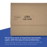 Exacompta Guildhall Document Wallet Foolscap Buff (Pack of 50) GDW1-BUF
