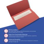 Exacompta Guildhall Document Wallet Foolscap Pink (Pack of 50) GDW1-PNK