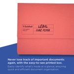 Exacompta Guildhall Document Wallet Foolscap Pink (Pack of 50) GDW1-PNK