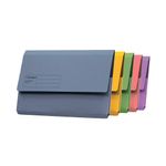 Exacompta Guildhall Document Wallet Foolscap Assorted (Pack of 50) GDW1-AST