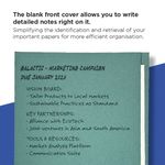 Exacompta Guildhall Square Cut Folder 315gsm Foolscap Blue (Pack of 100) FS315-BLUZ