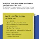 Exacompta Guildhall Square Cut Folder 315gsm Foolscap Yellow (Pack of 100) FS315-YLWZ