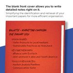 Exacompta Guildhall Square Cut Folder 315gsm Foolscap Red (Pack of 100) FS315-REDZ