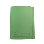 Exacompta Guildhall Pocket Spiral File 285gsm Green (Pack of 25) 347-GRNZ