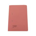 Exacompta Guildhall Pocket Spiral File 285gsm Pink (Pack of 25) 347-PNKZ