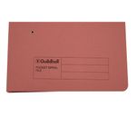 Exacompta Guildhall Pocket Spiral File 285gsm Pink (Pack of 25) 347-PNKZ