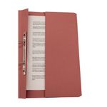 Exacompta Guildhall Pocket Spiral File 285gsm Red (Pack of 25) 347-REDZ