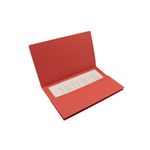 Exacompta Guildhall Probate Document Wallet 315gsm Red (Pack of 25) PRW2-RED