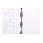 Rhodia Business A4 Book Wirebound Hardback 160 Pages Black (Pack of 3) 119232C