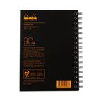 Rhodia Black A5 Wirebound Business Book (Pack of 3) 119233C