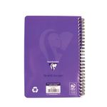 Clairefontaine Europa Notebook 180 Pages A5 Purple (Pack of 5) 5813Z