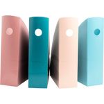 Exacompta Skandi Mag-Cube Magazine File Assorted (Pack of 4) 182606SETD