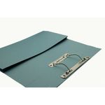 Exacompta Guildhall Transfer Spiral Pocket File 315gsm Foolscap Blue (Pack of 25) 349-BLU