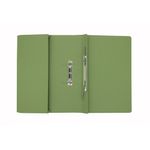 Exacompta Guildhall Transfer Spiral Pocket File 315gsm Foolscap Green (Pack of 25) 349-GRN