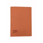 Exacompta Guildhall Transfer Spiral Pocket File 315gsm Foolscap Orange (Pack of 25) 349-ORG