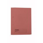 Exacompta Guildhall Transfer Spiral Pocket File 315gsm Foolscap Pink (Pack of 25) 349-PNK