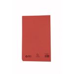 Exacompta Guildhall Transfer Spiral Pocket File 315gsm Foolscap Red (Pack of 25) 349-RED