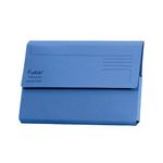 Exacompta Forever Document Wallet Manilla Foolscap Bright Blue (Pack of 25) 211/5001