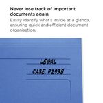 Exacompta Forever Document Wallet Manilla Foolscap Bright Blue (Pack of 25) 211/5001