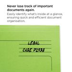 Exacompta Forever Document Wallet Manilla Foolscap Bright Green (Pack of 25) 211/5004