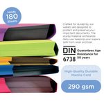 Exacompta Forever Document Wallet Manilla Foolscap Bright Green (Pack of 25) 211/5004