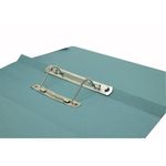 Exacompta Guildhall Heavyweight Transfer Spiral Pocket File Foolscap Blue (Pack of 25) 211/6000