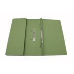 Exacompta Guildhall Heavyweight Transfer Spiral Pocket File Foolscap Green (Pack of 25) 211/6002