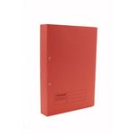 Exacompta Guildhall Heavyweight Transfer Spiral Pocket File Foolscap Red (Pack of 25) 211/6005