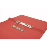 Exacompta Guildhall Heavyweight Transfer Spiral Pocket File Foolscap Red (Pack of 25) 211/6005