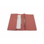 Exacompta Guildhall Heavyweight Transfer Spiral Pocket File Foolscap Pink (Pack of 25) 211/6006