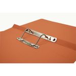 Exacompta Guildhall Heavyweight Transfer Spiral File 420gsm Foolscap Orange (Pack of 25) 211/7004
