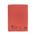 Exacompta Guildhall Heavyweight Transfer Spiral File 420gsm Foolscap Red (Pack of 25) 211/7005