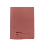 Exacompta Guildhall Heavyweight Transfer Spiral File 420gsm Foolscap Pink (Pack of 25) 211/7006